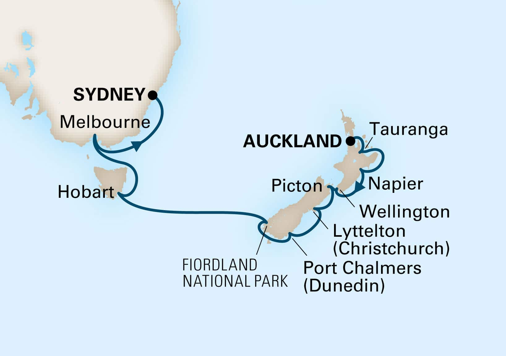 Cruise Map