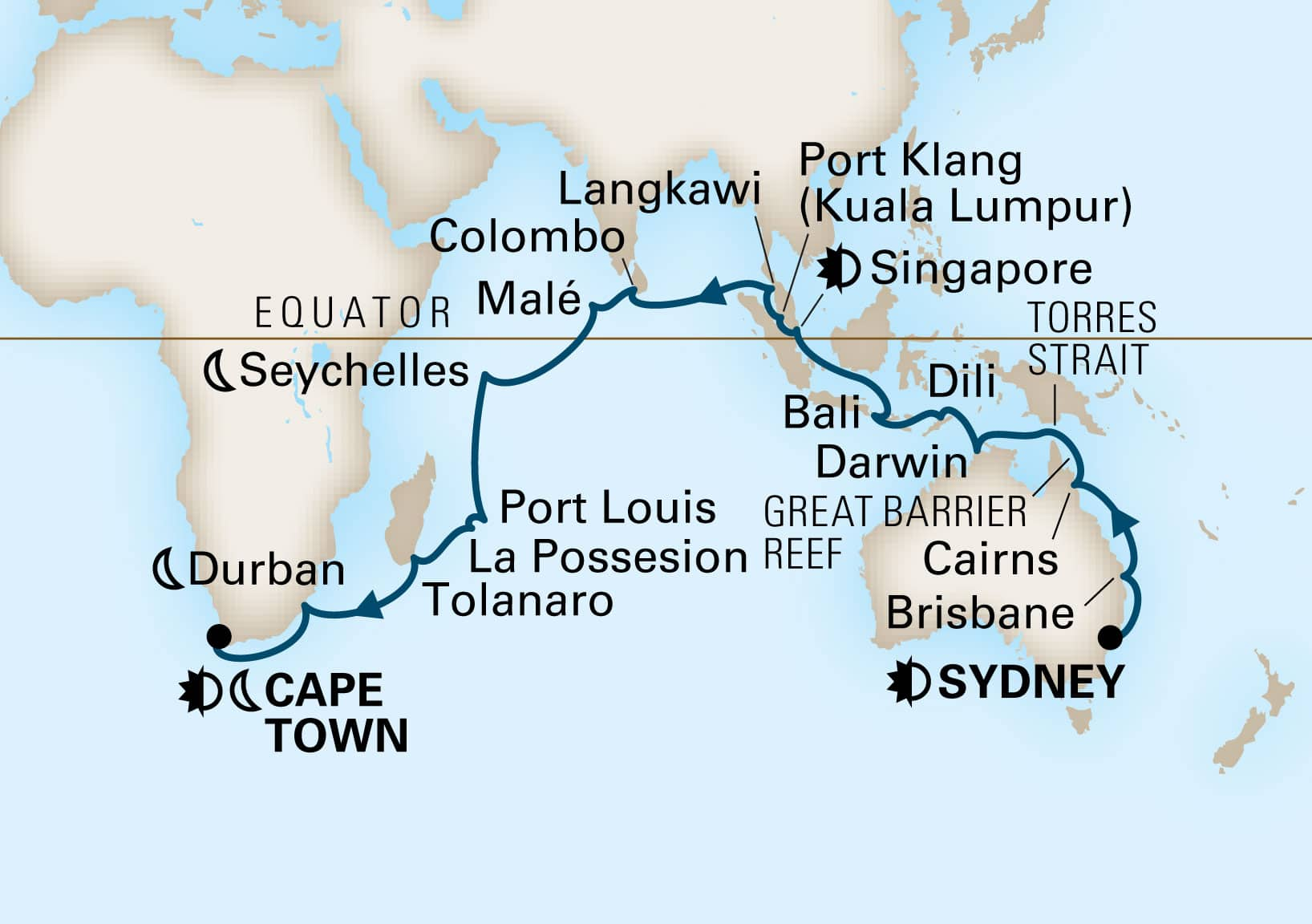 Cruise Map