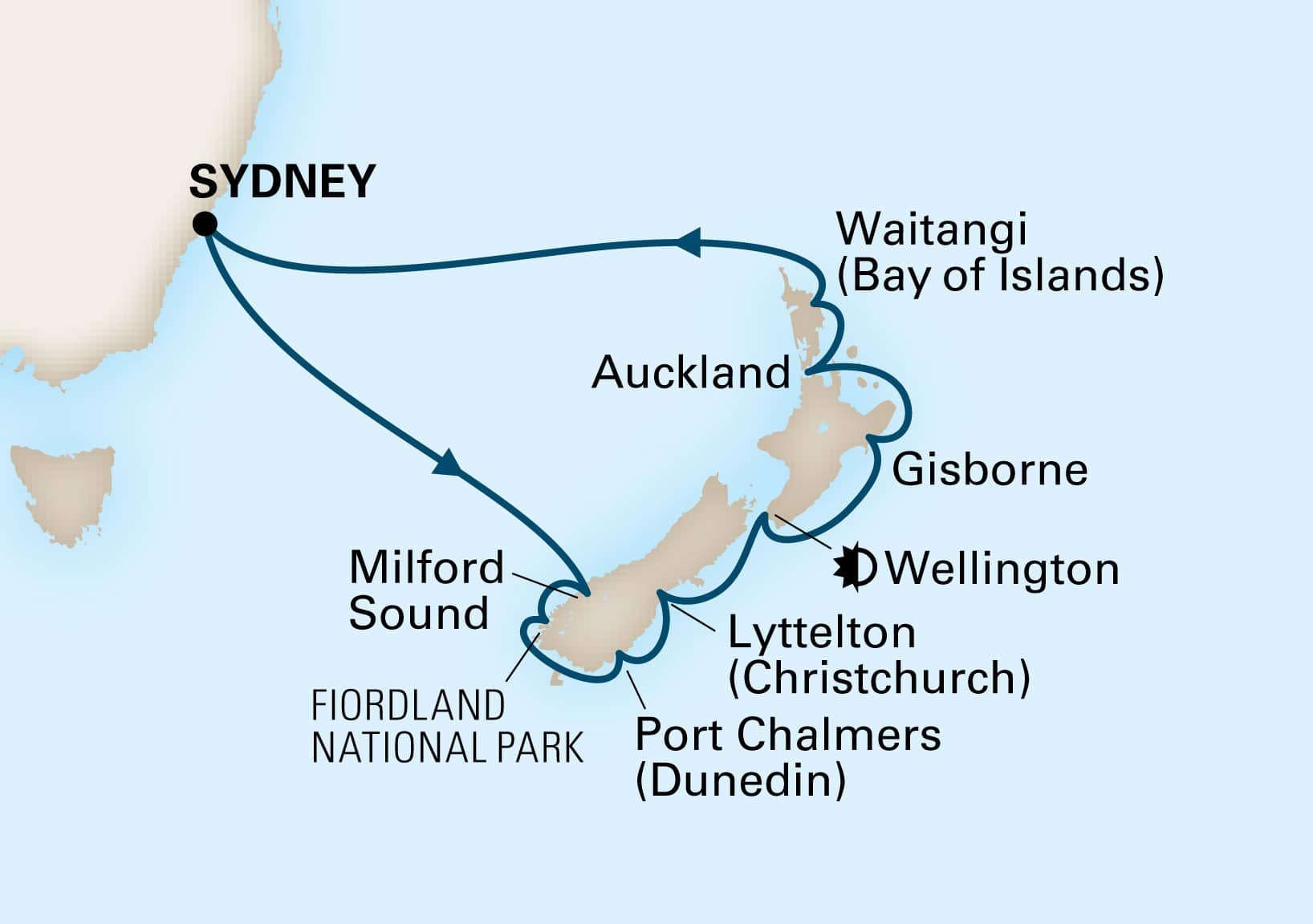 Cruise Map