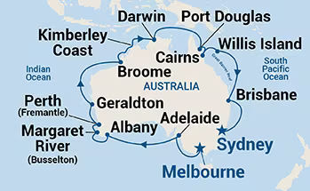 Cruise Map