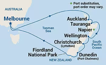 Cruise Map