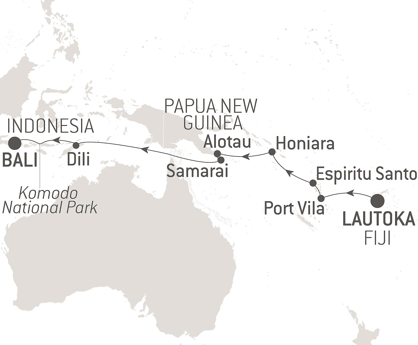 Cruise Map