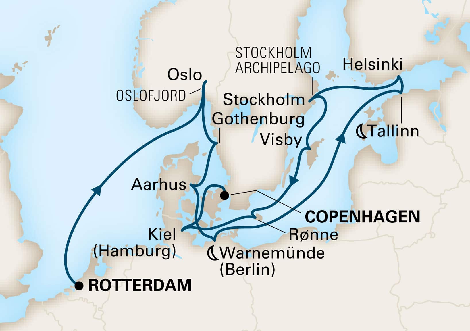 Cruise Map