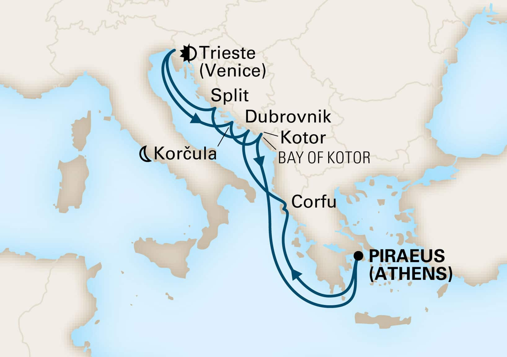 Cruise Map