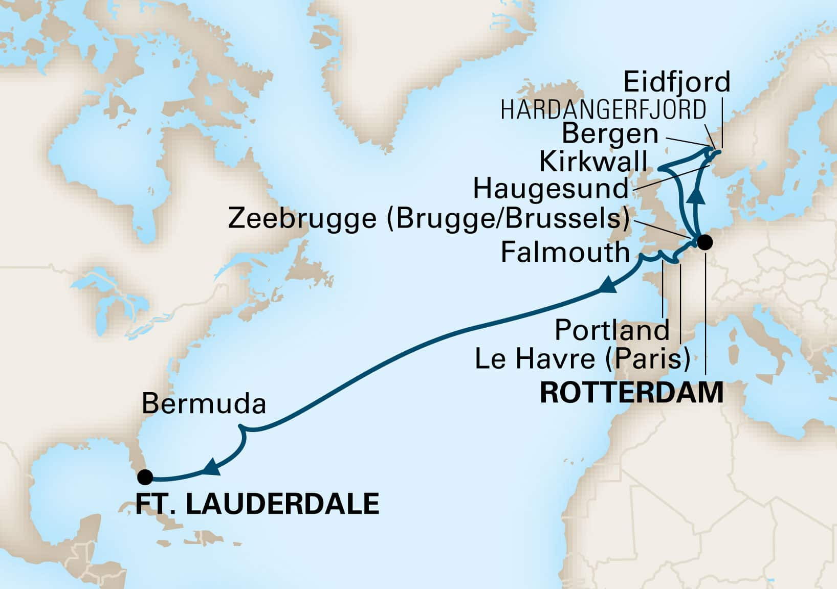 Cruise Map