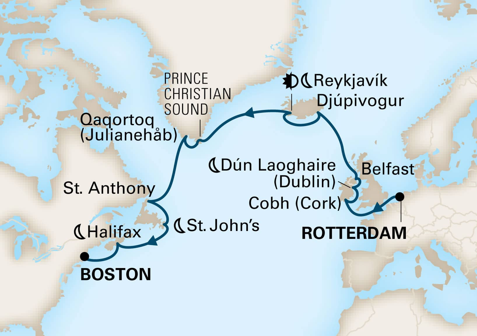 Cruise Map