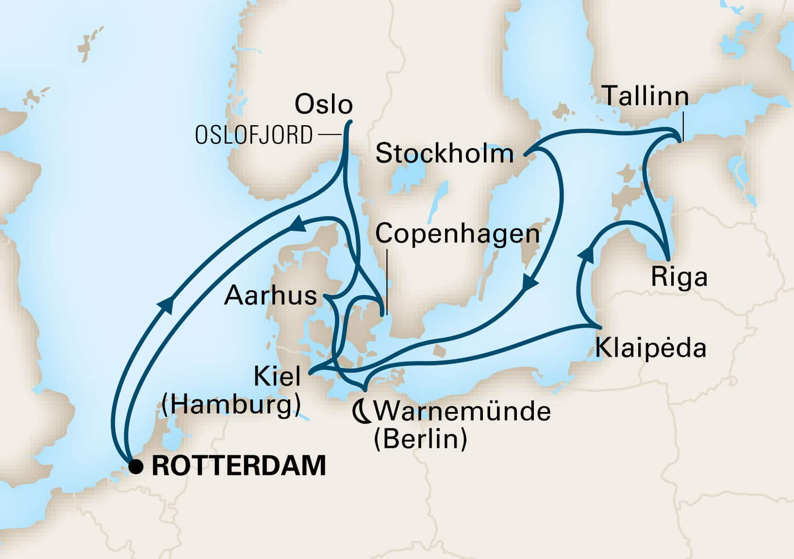 Cruise Map