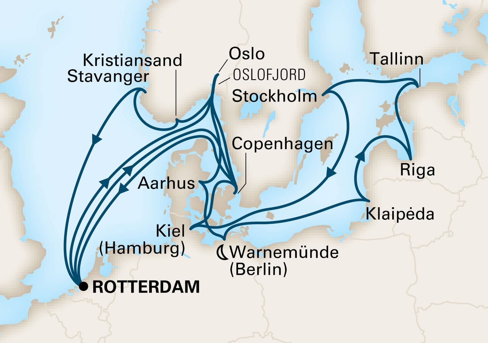 Cruise Map