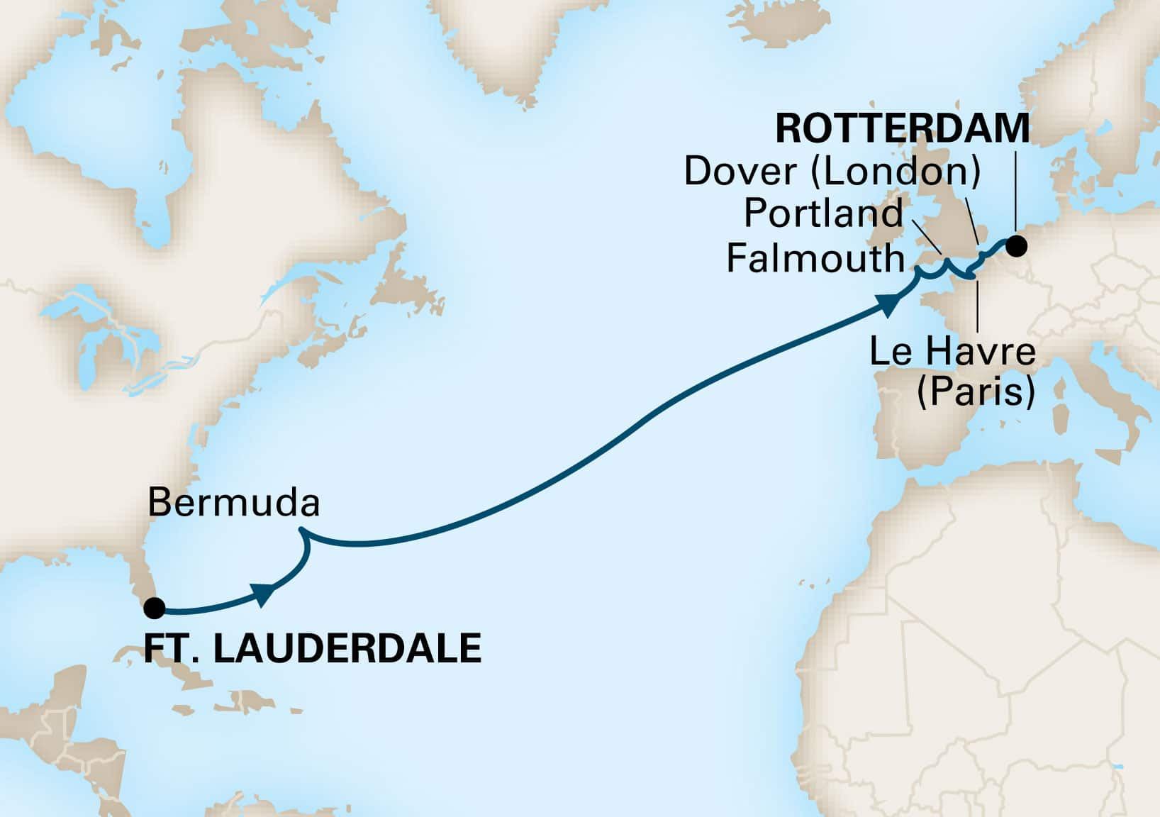 Cruise Map