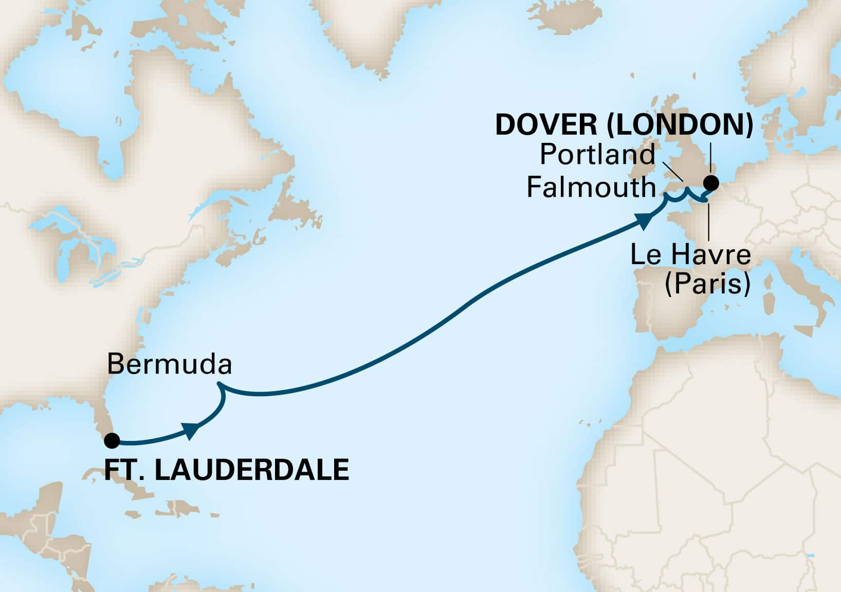 Cruise Map