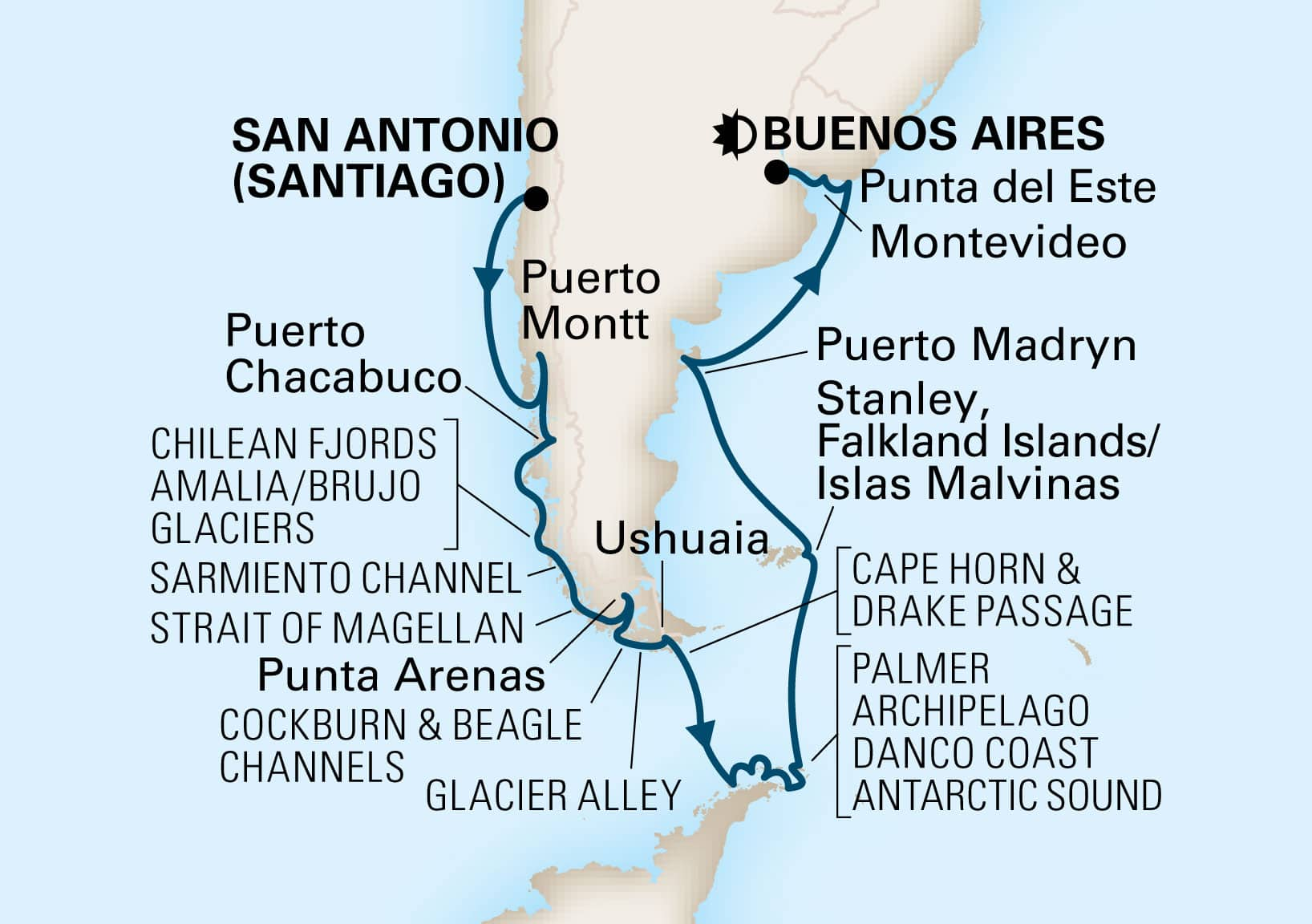 Cruise Map