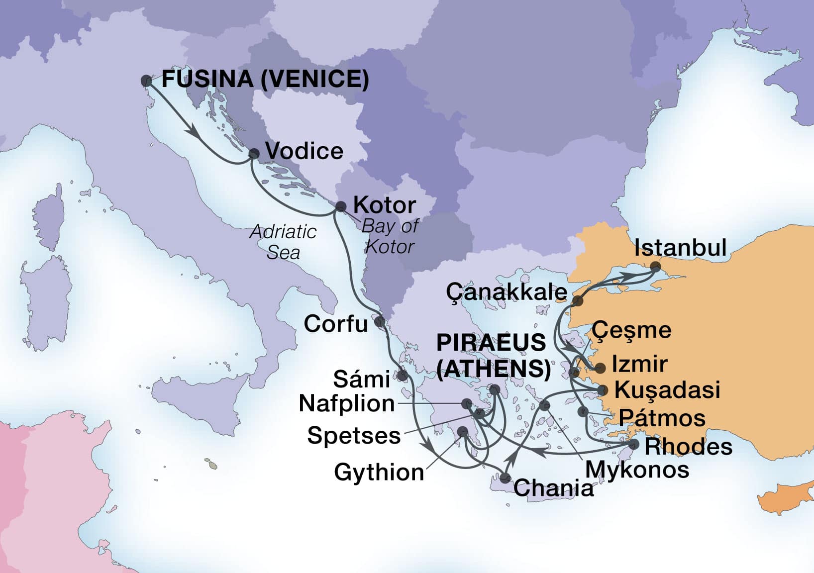 Cruise Map