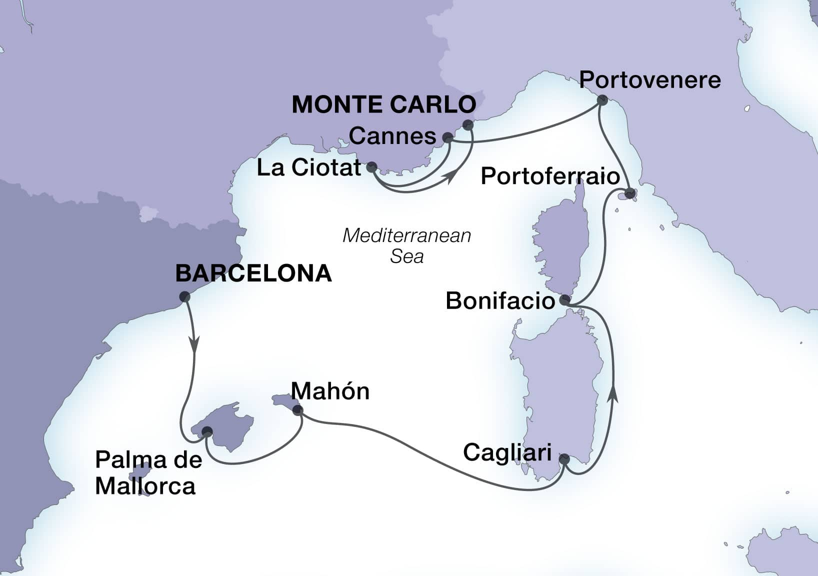 Cruise Map