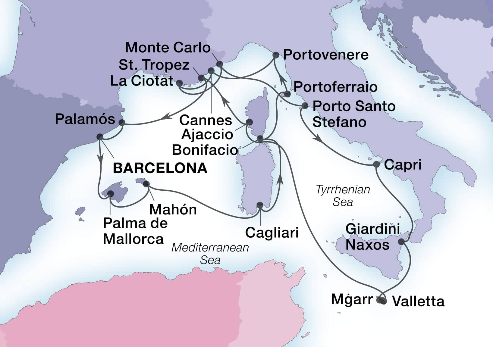 Cruise Map