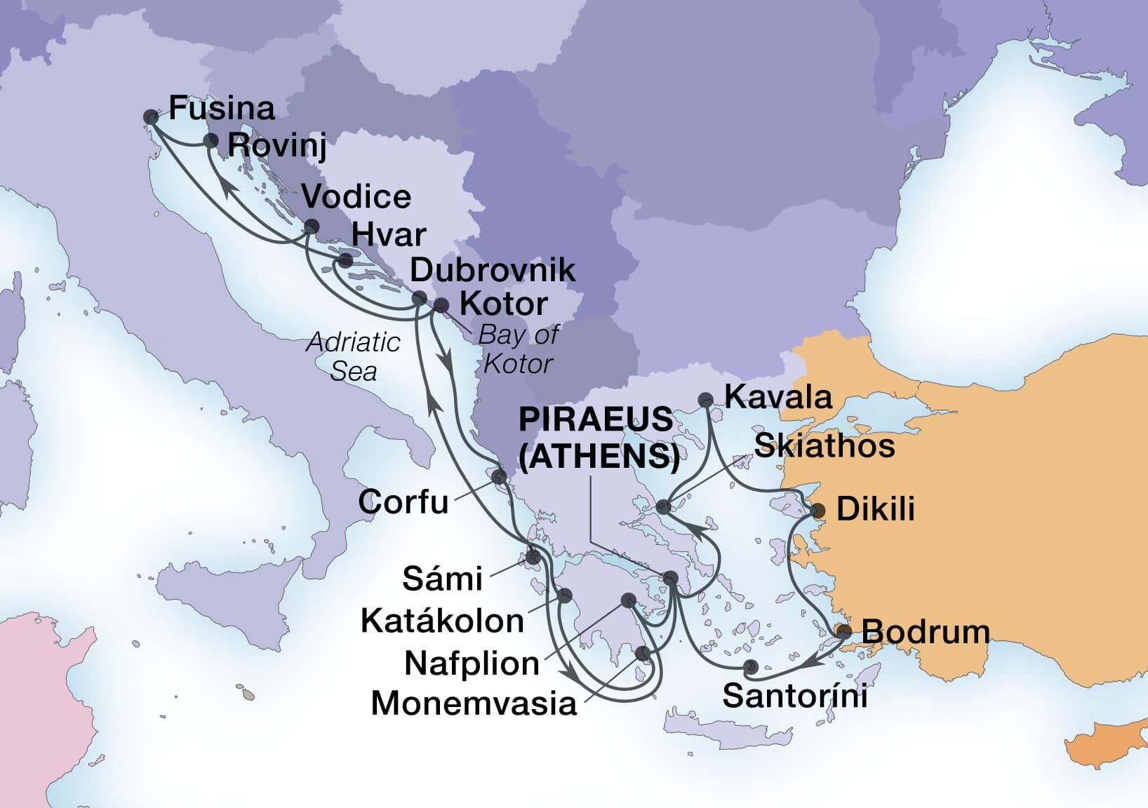 Cruise Map