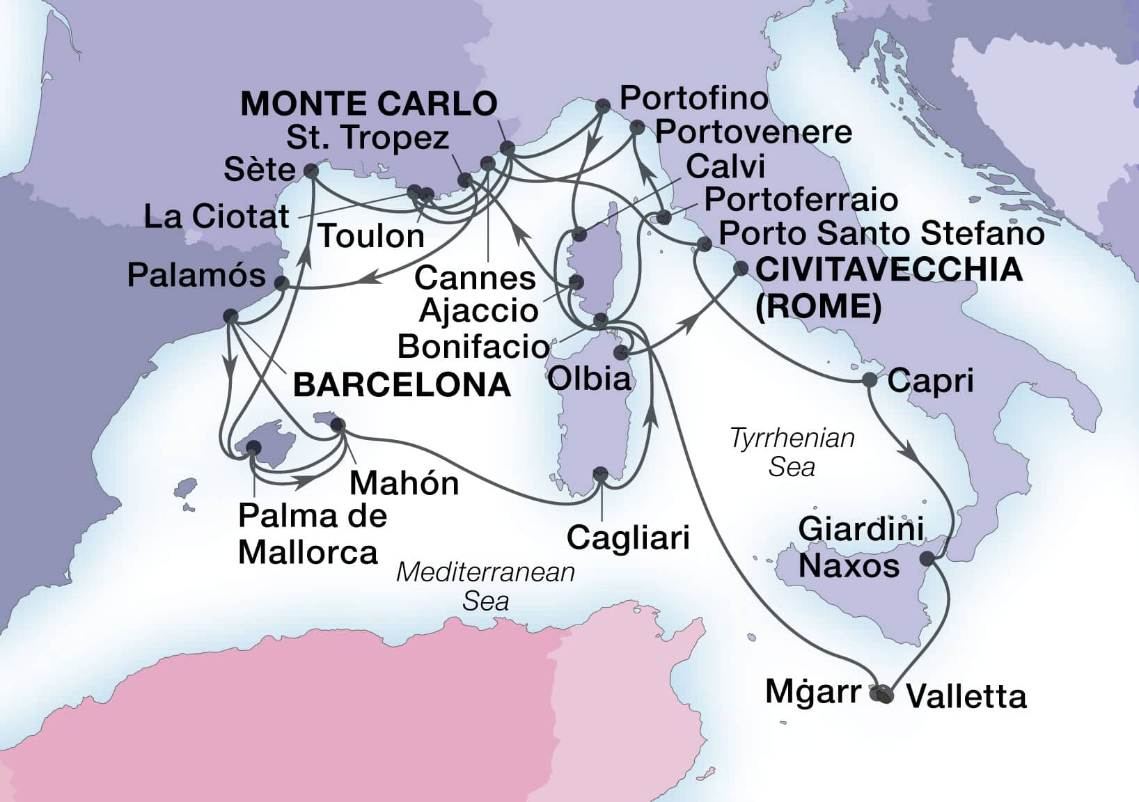 Cruise Map