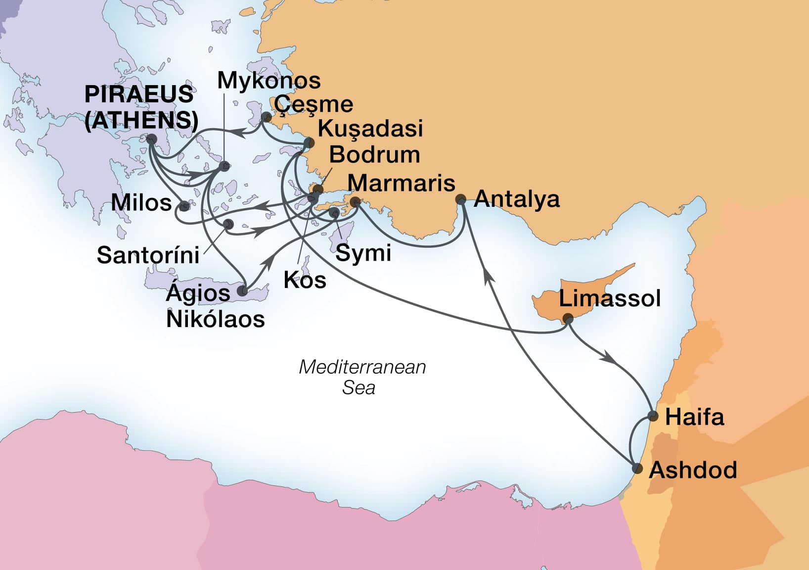 Cruise Map