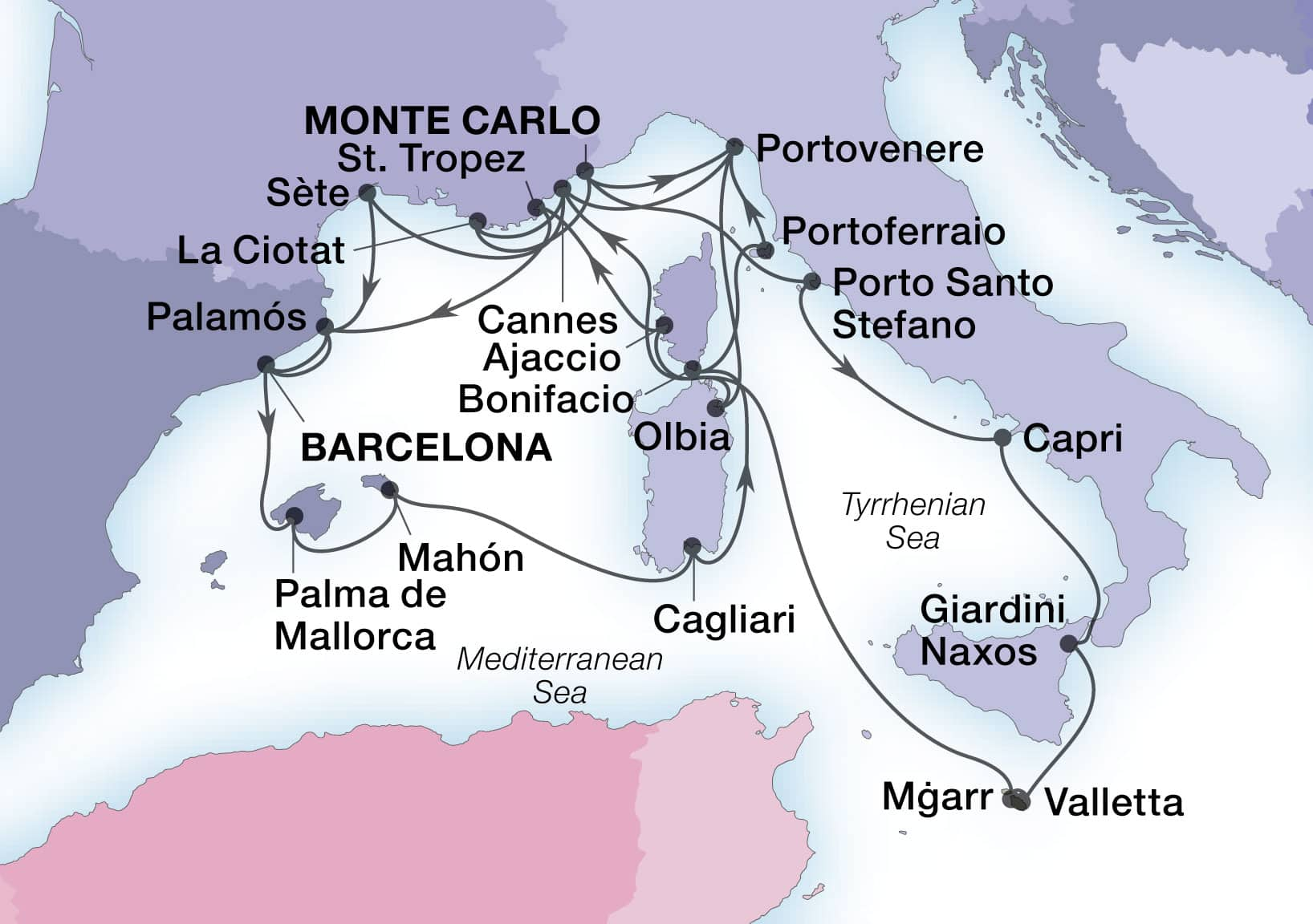 Cruise Map