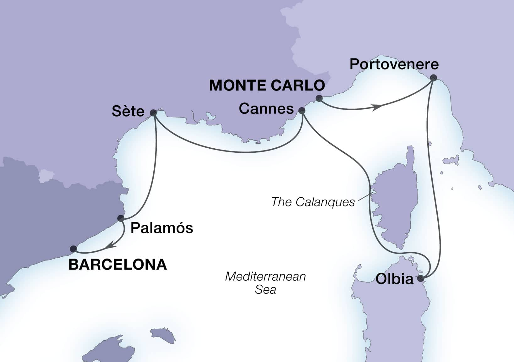 Cruise Map