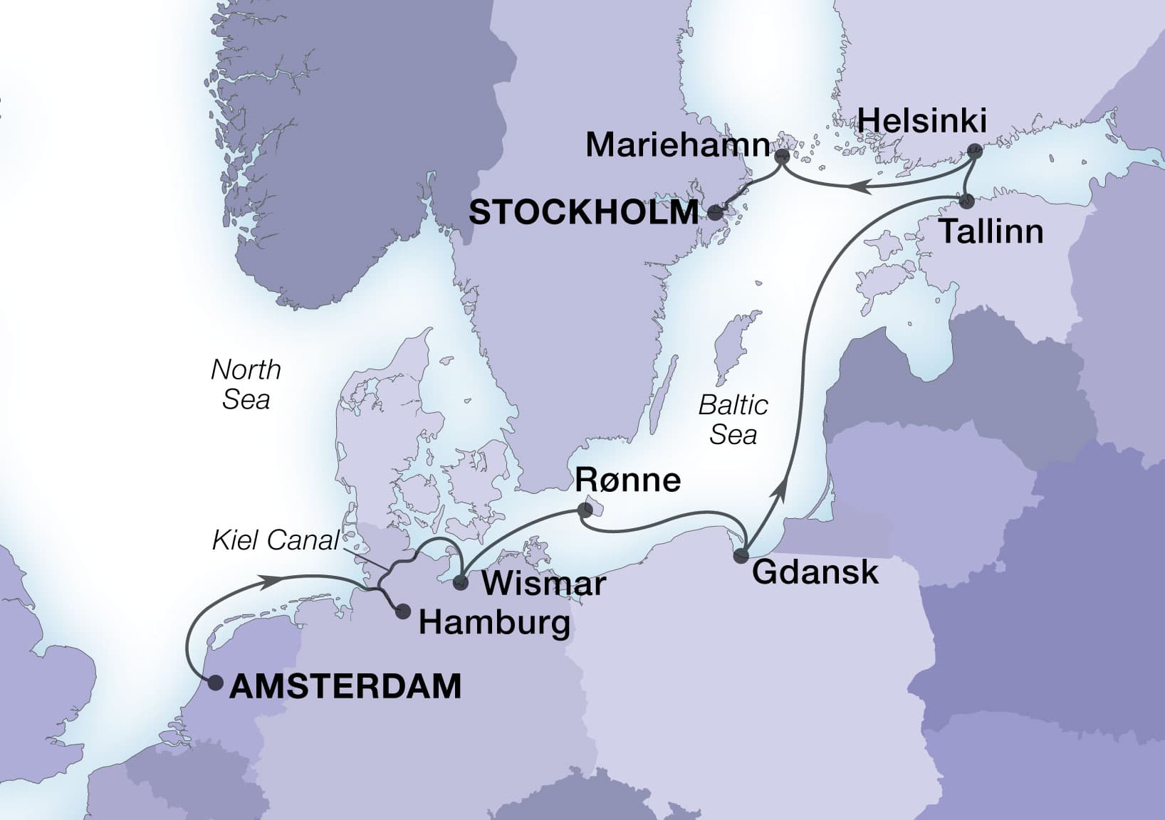 Cruise Map