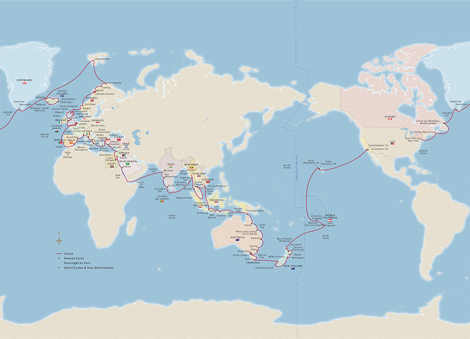 Cruise Map