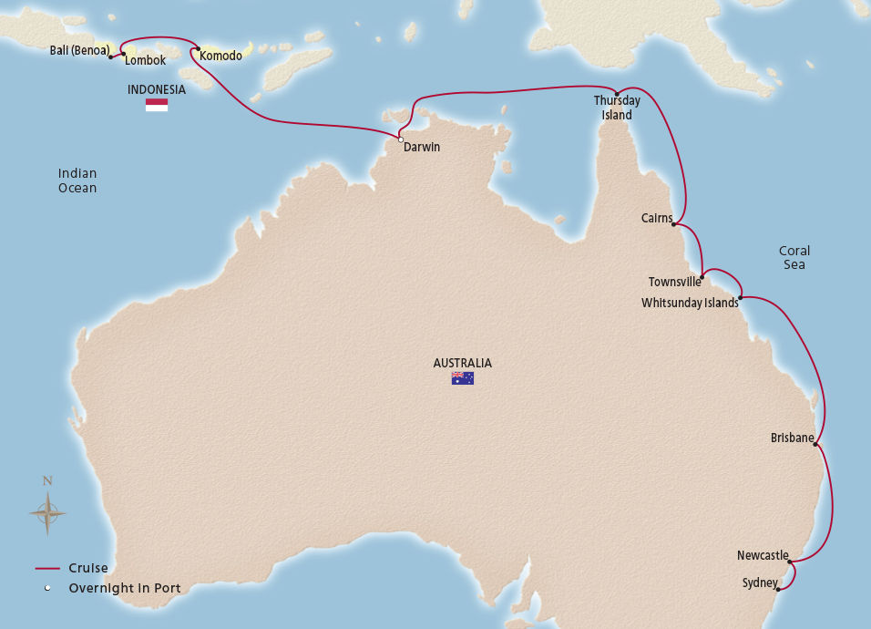 Cruise Map