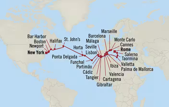 Cruise Map