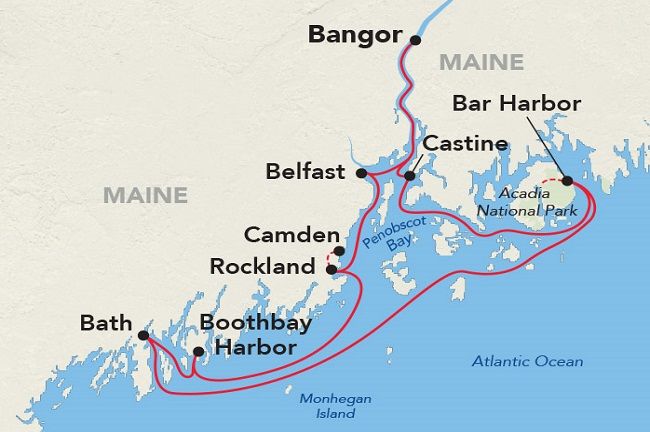 Cruise Map