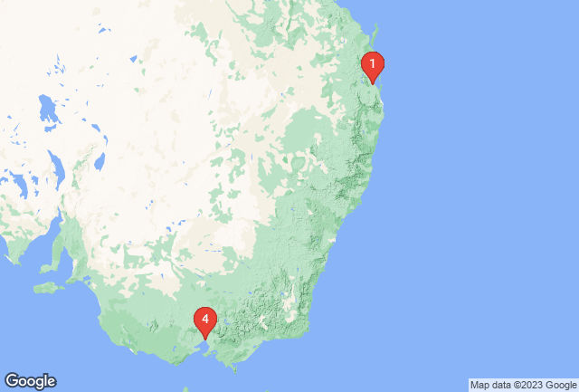 Cruise Map