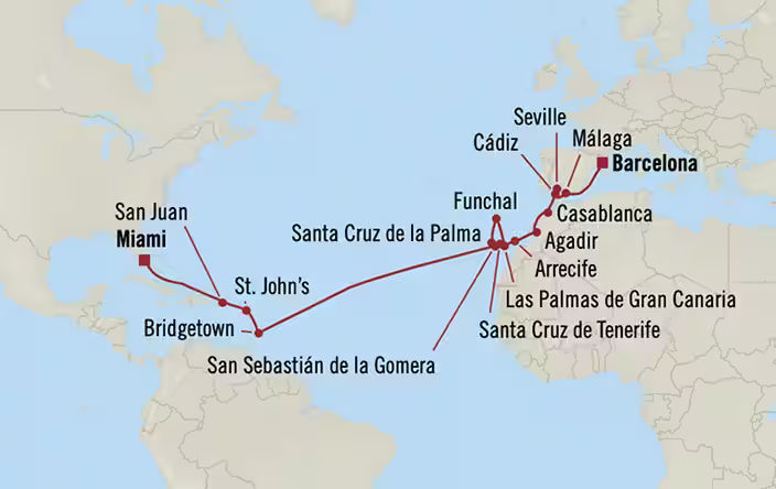 Cruise Map