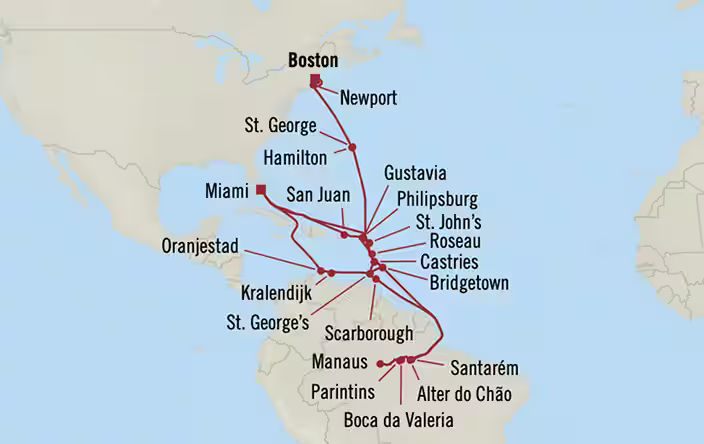 Cruise Map