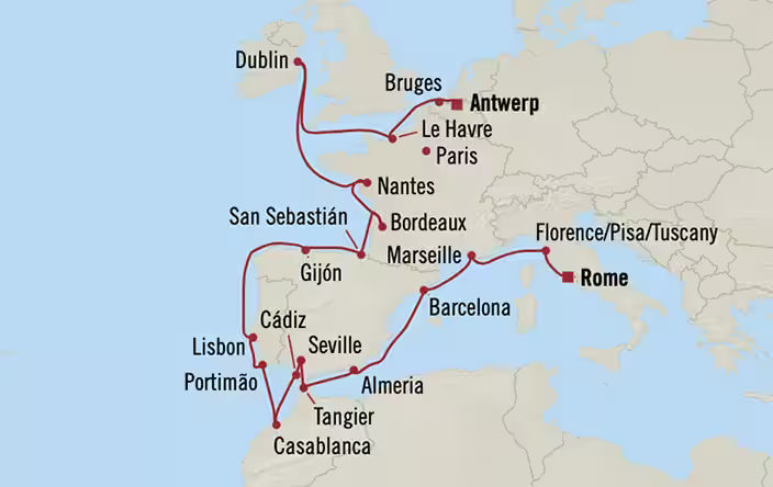 Cruise Map