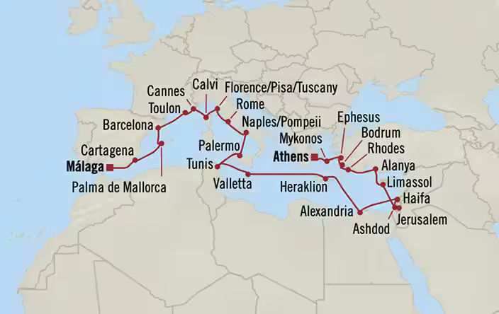 Cruise Map