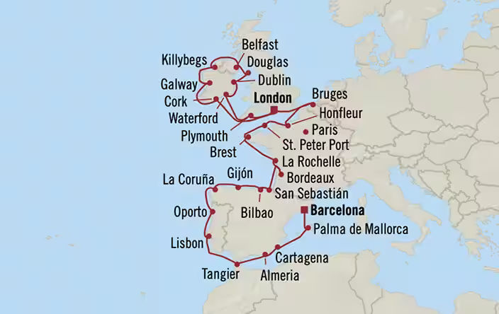 Cruise Map