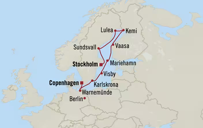 Cruise Map