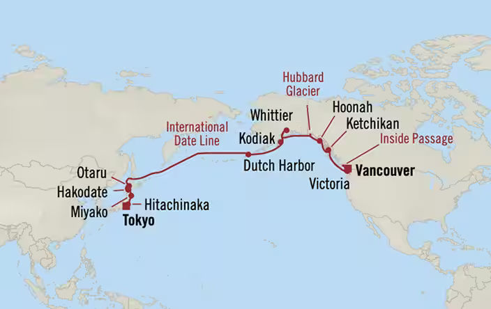 Cruise Map