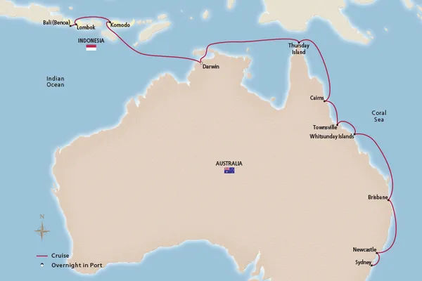 Cruise Map