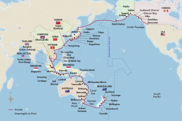 Cruise Map