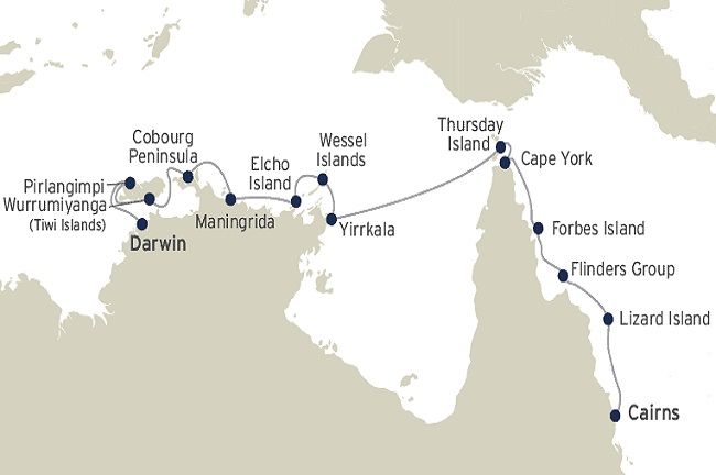 Cruise Map