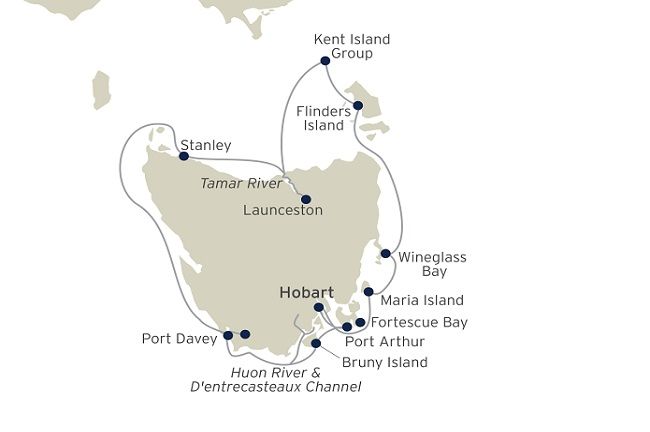 Cruise Map