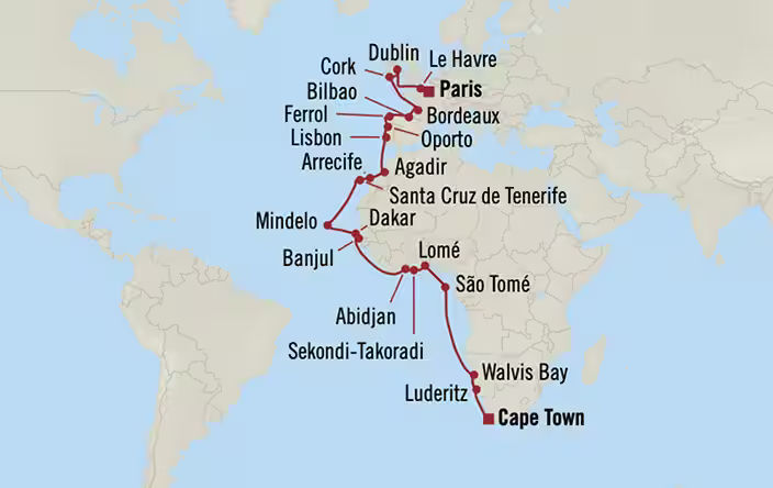 Cruise Map