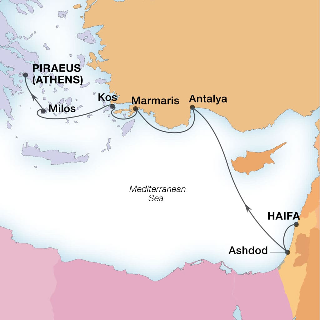 Cruise Map