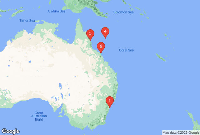 Cruise Map