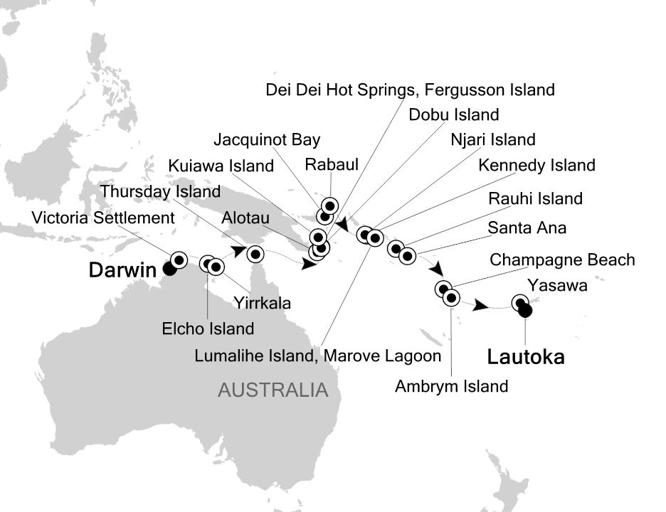 Cruise Map