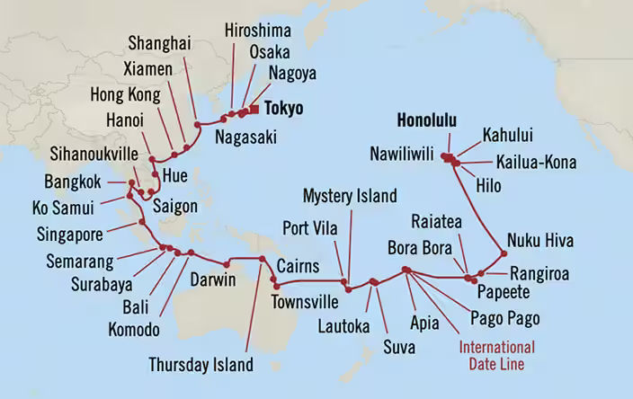 Cruise Map