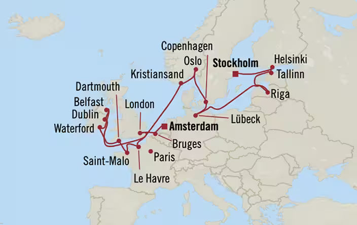 Cruise Map