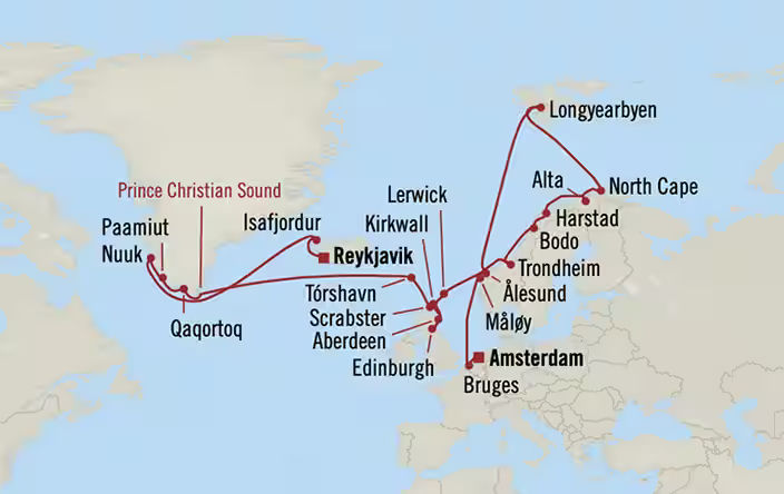 Cruise Map