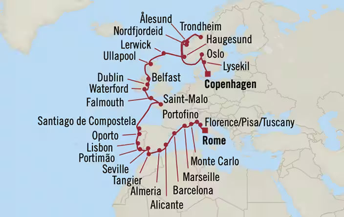 Cruise Map