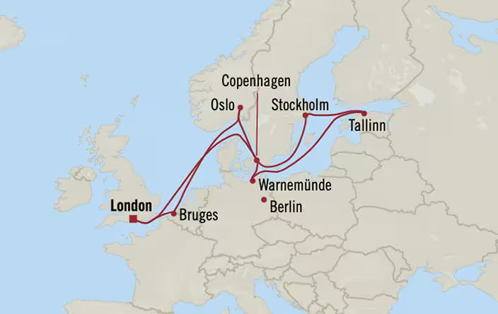 Cruise Map