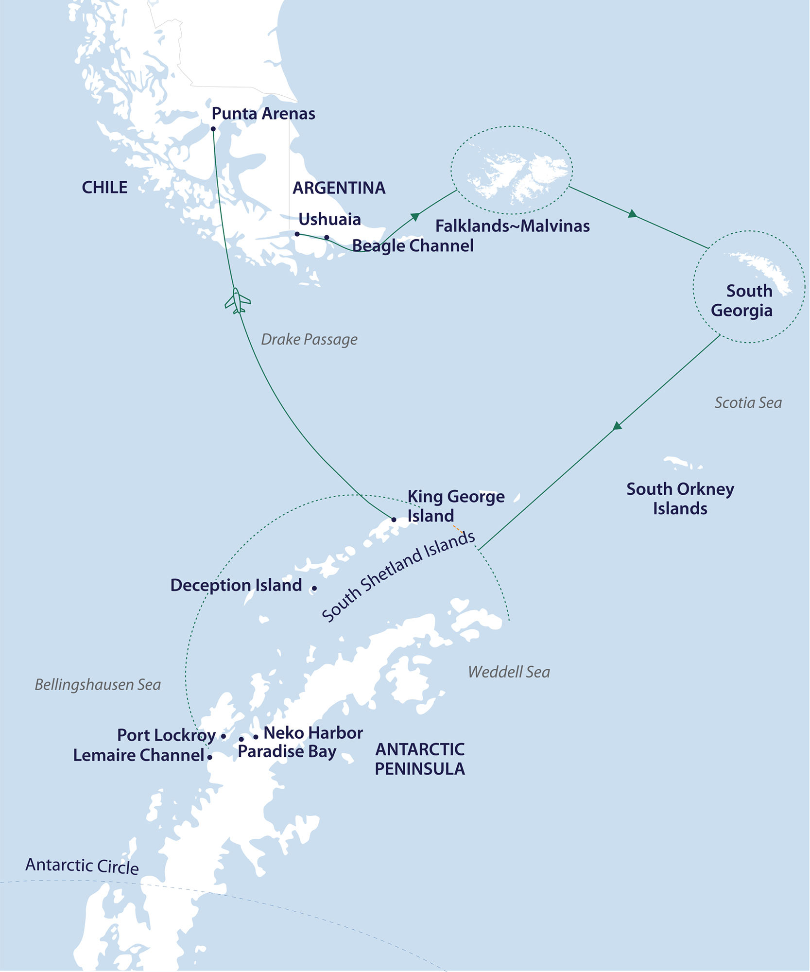 Cruise Map